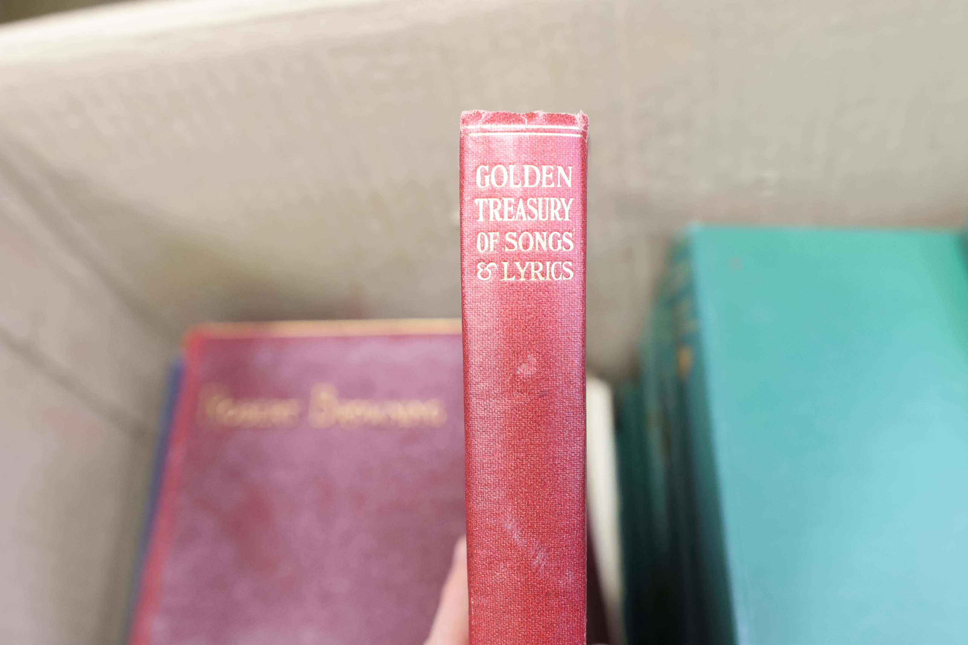 Literary miscellany - mostly cloth bound, later 19th to mid 20th century (50)